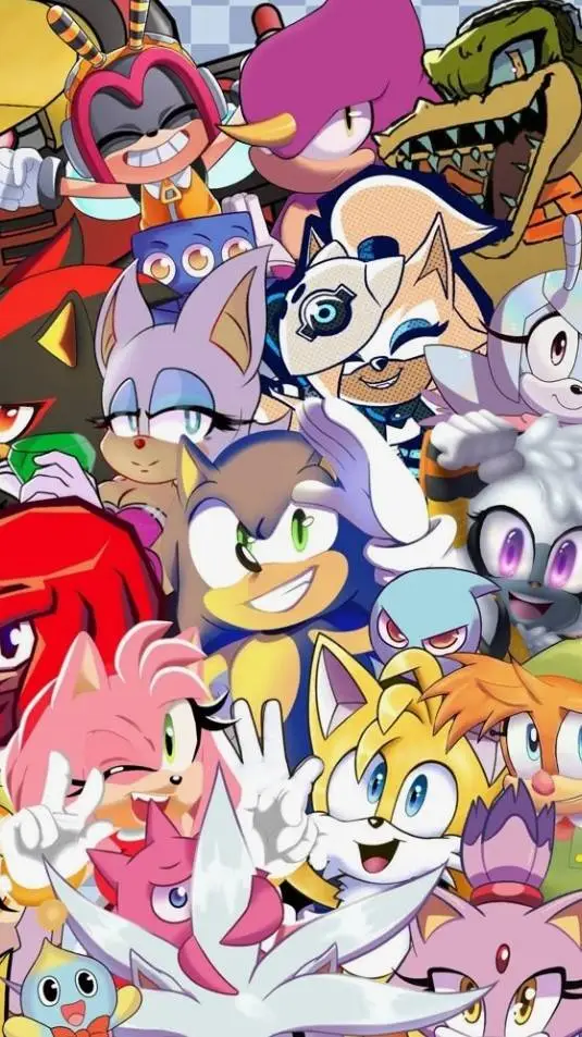 ai character: Sonic crew! ♡♡ background