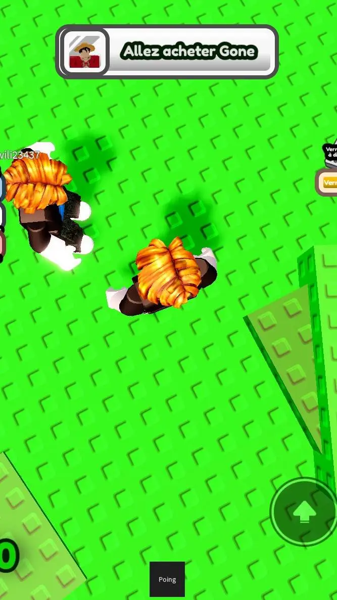 ai character: gros a garden background