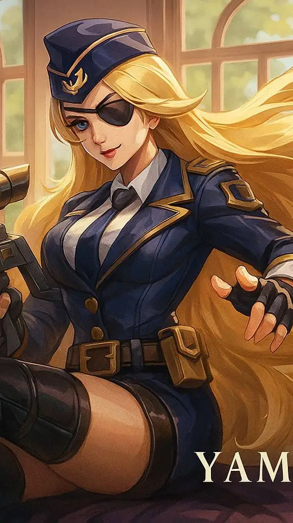 ai character: Lesley🔫👻 background