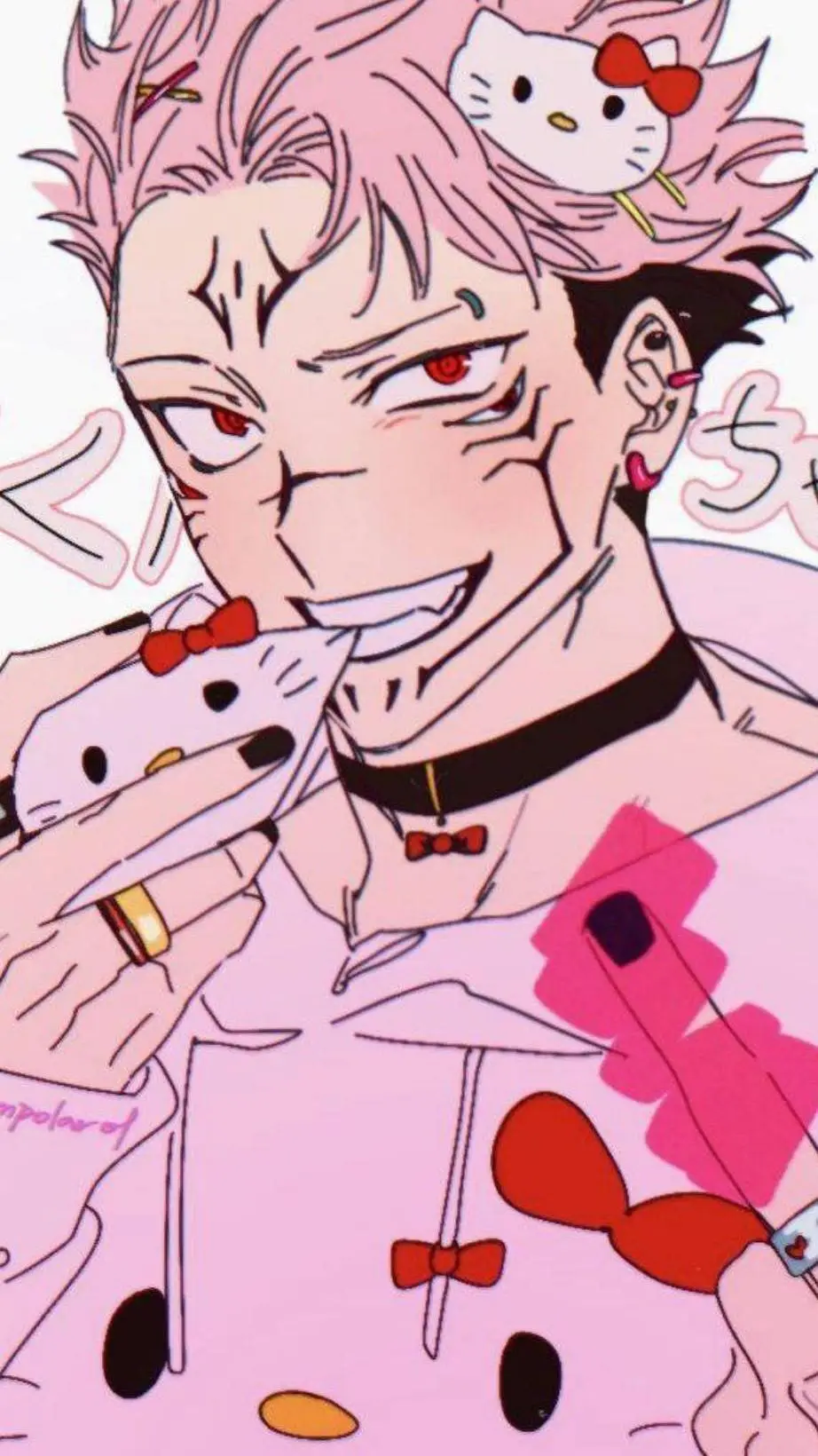 ai character: JJK Sleepover✨ background