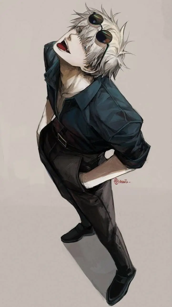 ai character: Satoru Gojo background