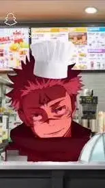 ai character: Mcdonald Sukuna background