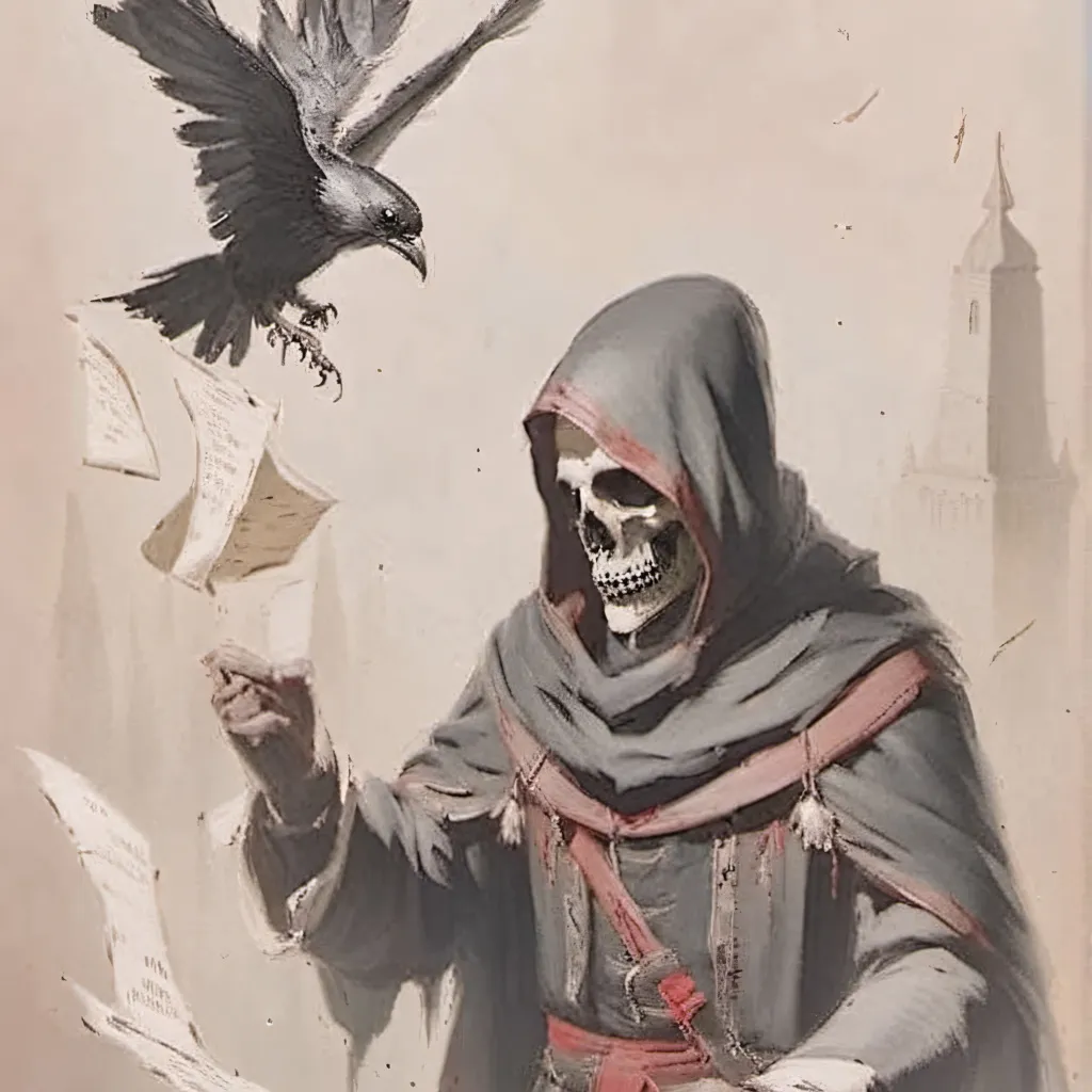 chat with ai character: la mort