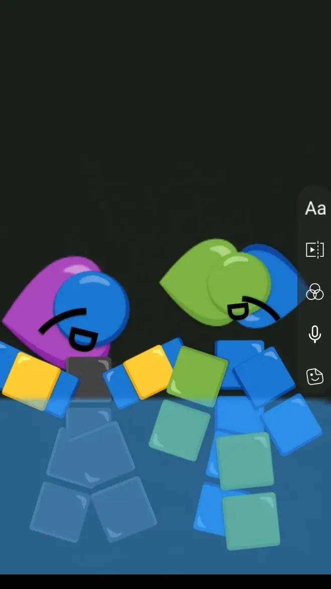 ai character: emoji Katzen background