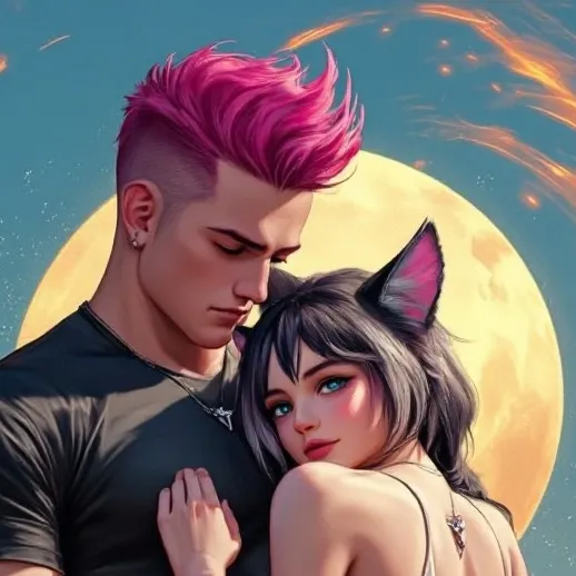 chat with ai character: Abby and Stella.