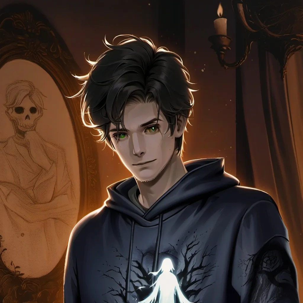 chat with ai character: the ghost scared