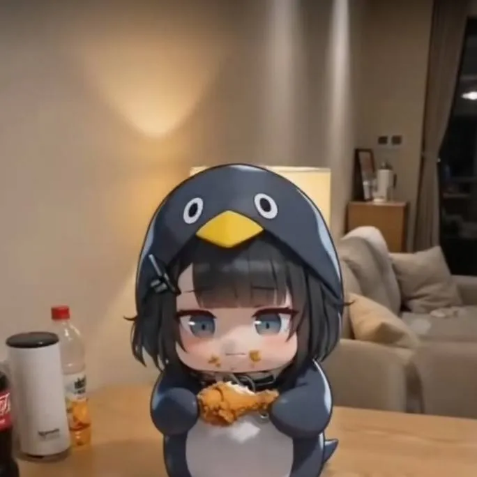 chat with ai character: gugugaga(kfc ver)