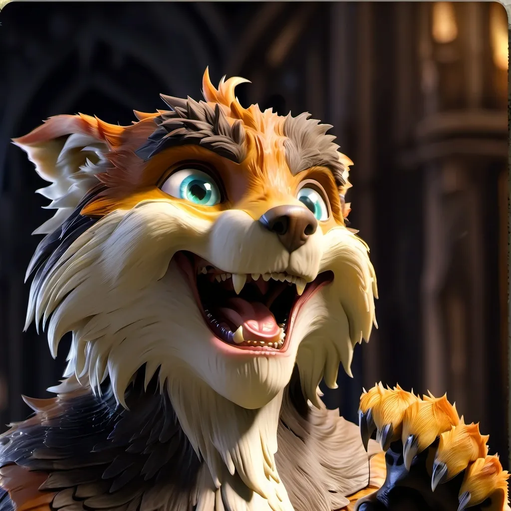chat with ai character: hungry furry