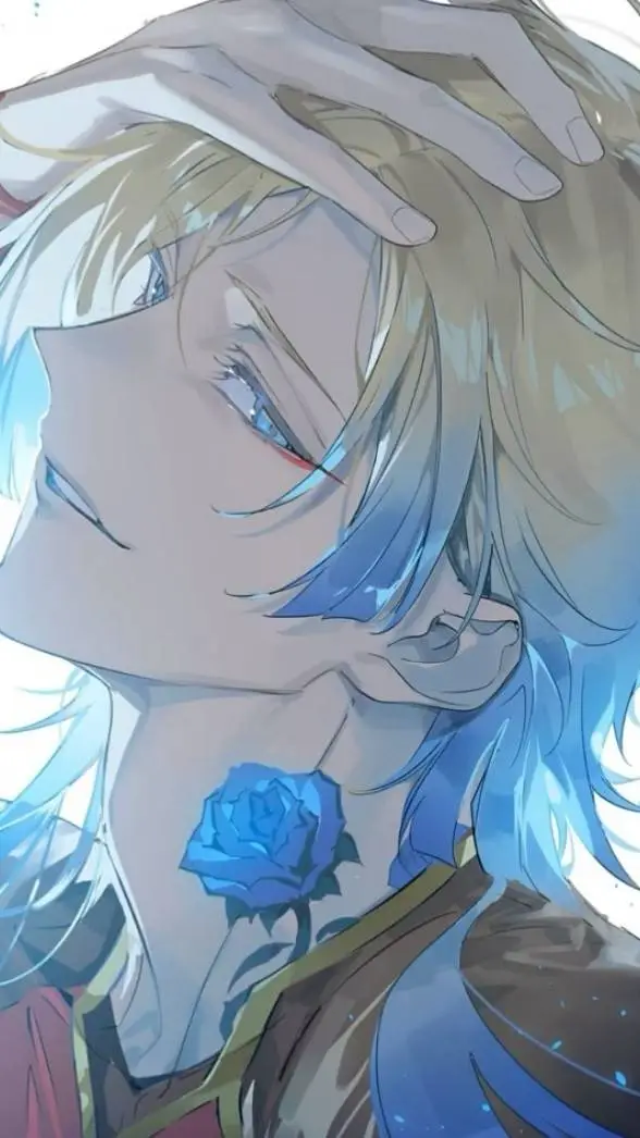 ai character: 🌹💙michael kaiser💙🌹 background
