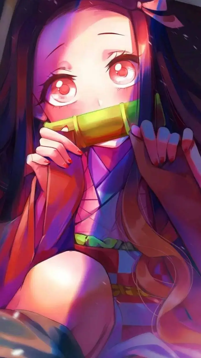 ai character: Nezuko  background