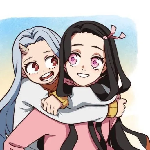 chat with ai character: Nezuko and eri