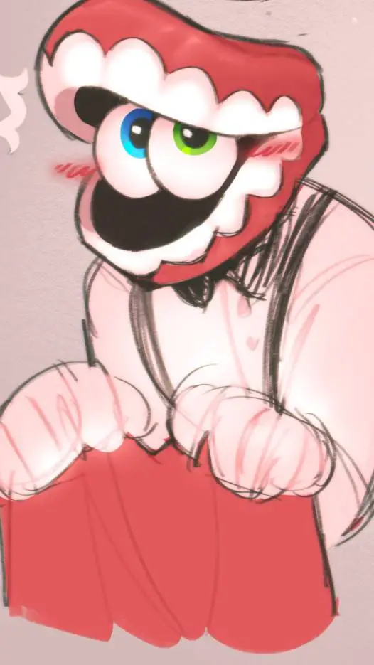 ai character: Caine is chill <3 background