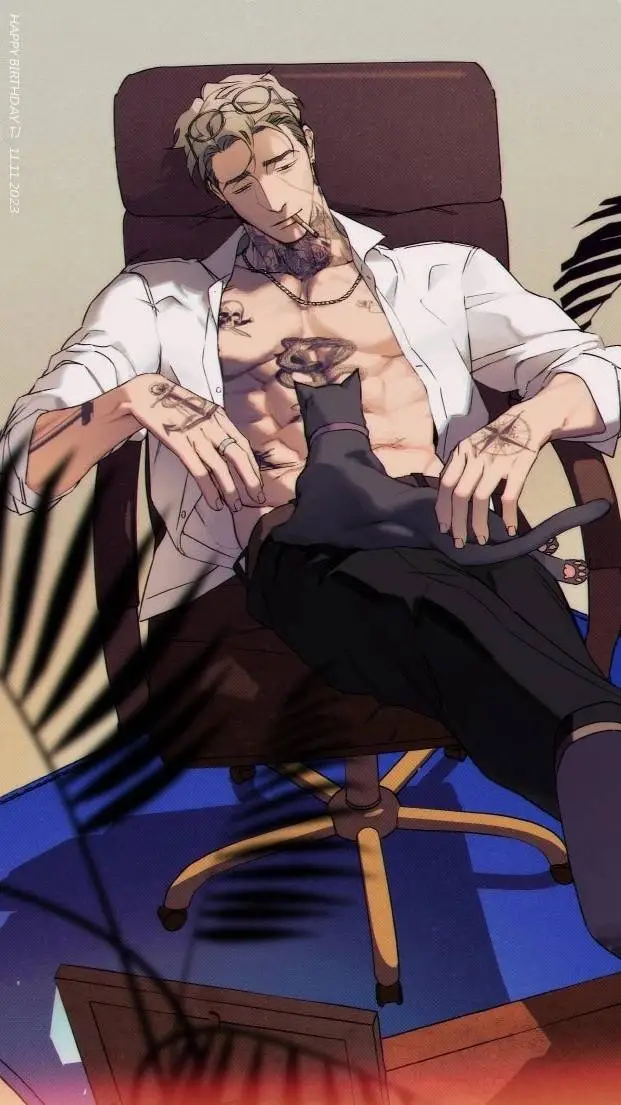 ai character: oh taejoon tj  background