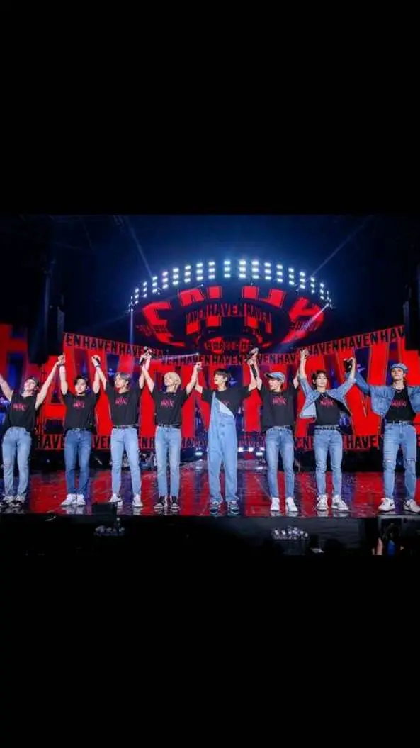 ai character: skz concert  background