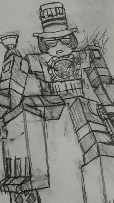 ai character: Brickbattlers background