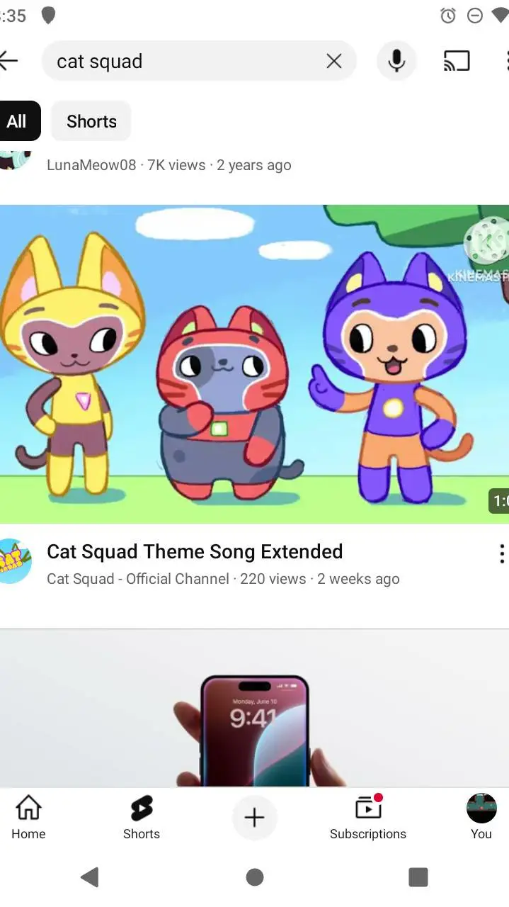 ai character: Cat Squad  background