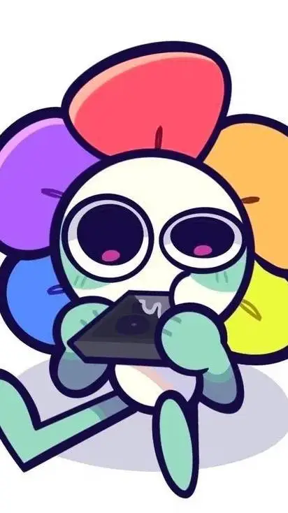 ai character: 🌸🌈~☆Dandy☆~🌈🌸 background