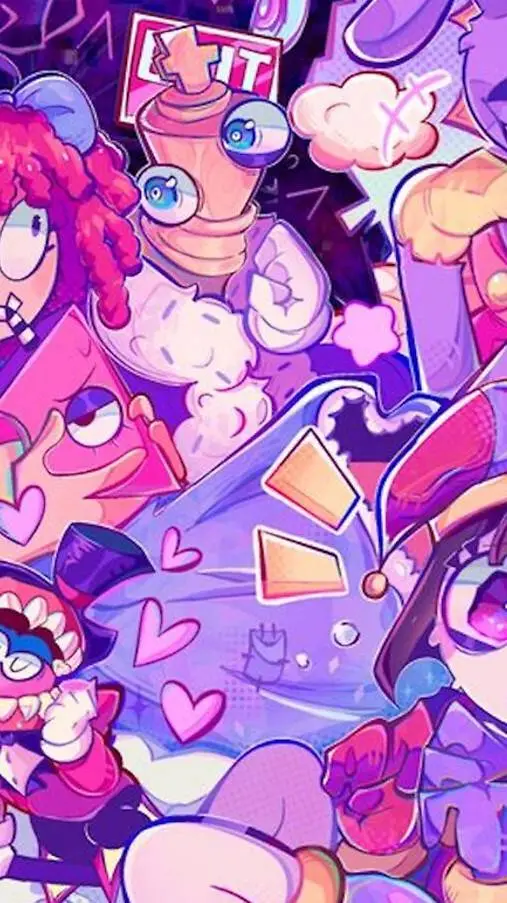 ai character: 🎪🪄Dijitalcircus🎪🪄 background