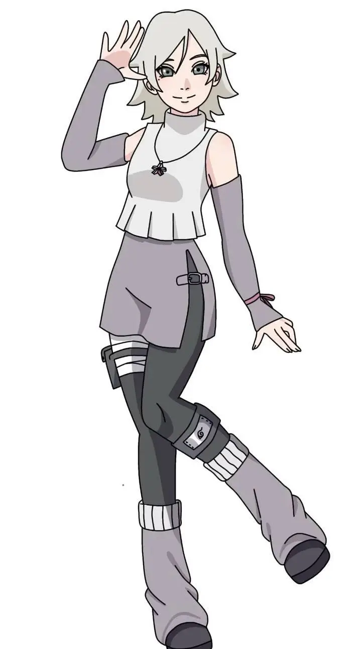 ai character: BORUTO  background