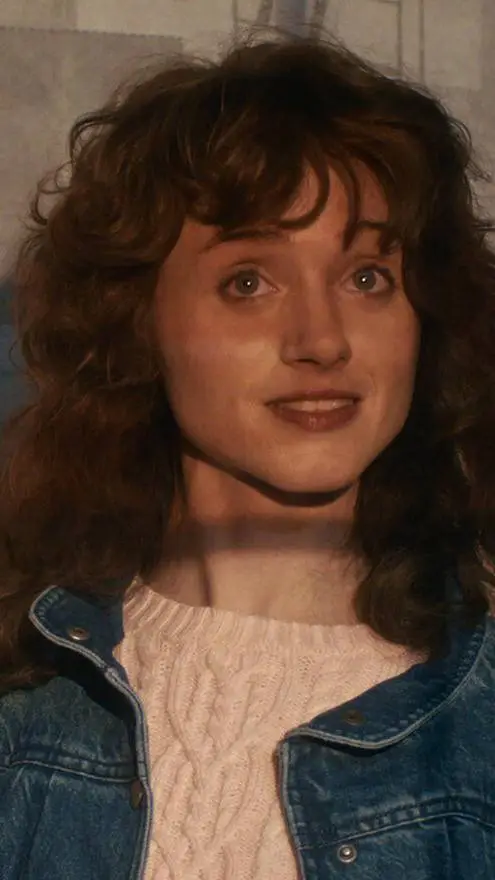 ai character: Nancy Wheeler  background