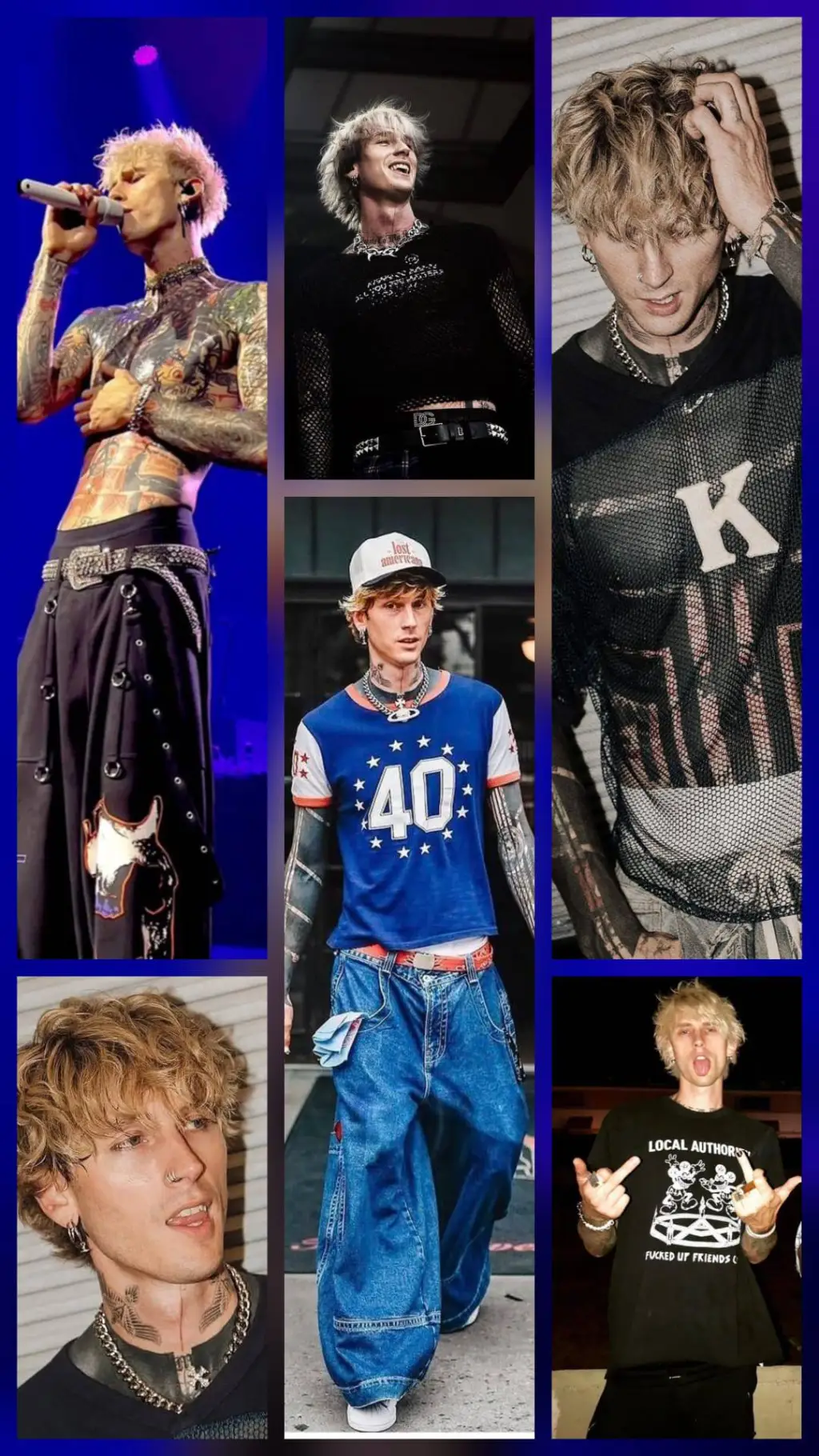 ai character: Colson baker (MGK) background
