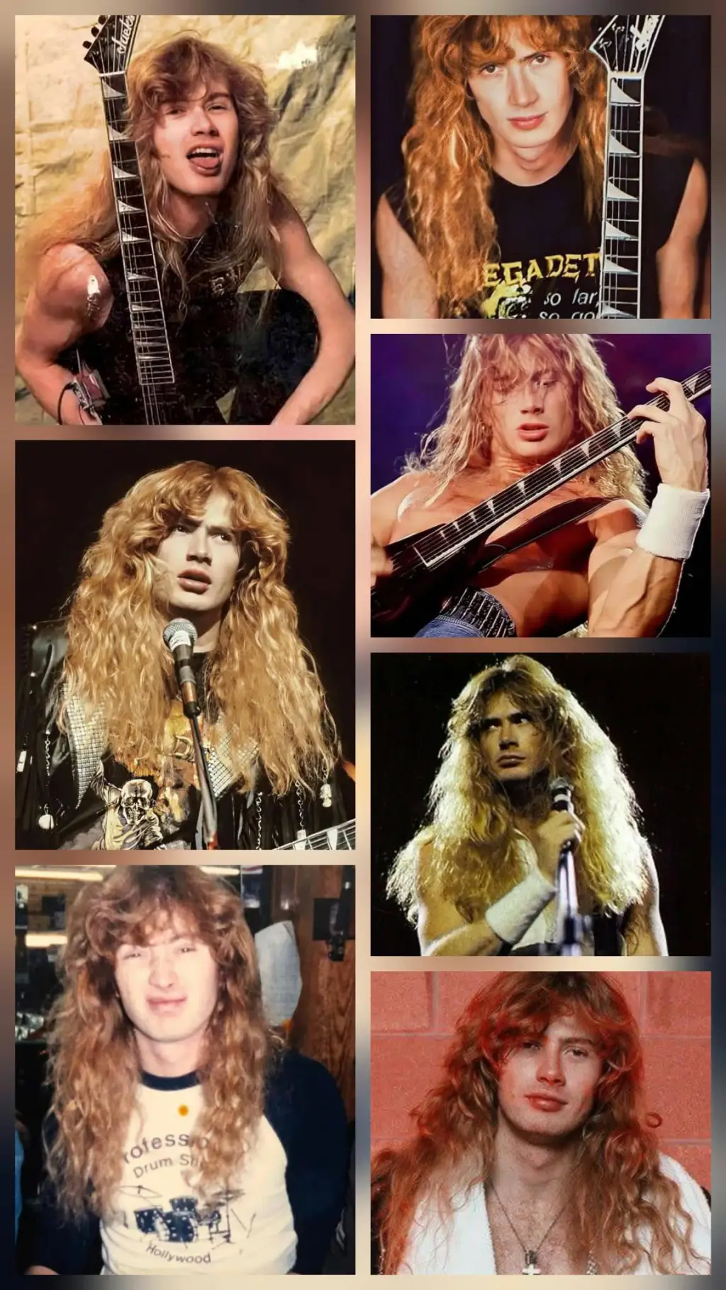 ai character: Dave Mustaine  background