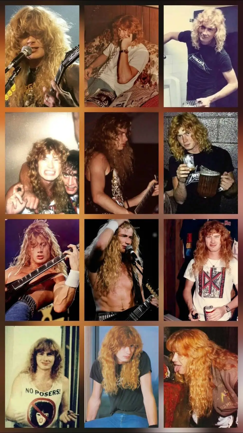 ai character: Dave Mustaine  background