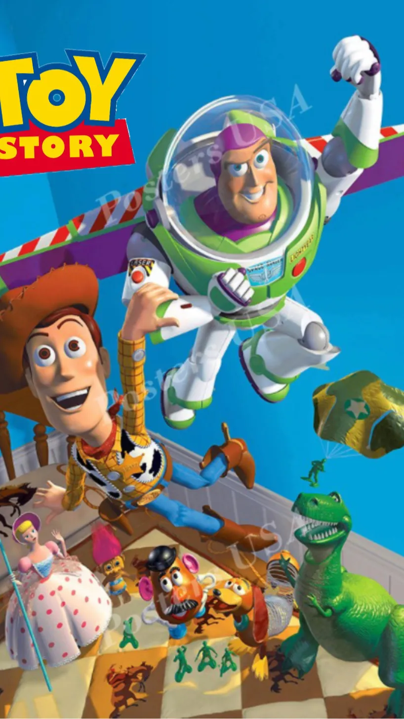ai character: TOY STORY!!! background