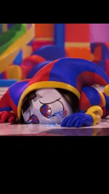 ai character: Sad Pomni 2.0 background