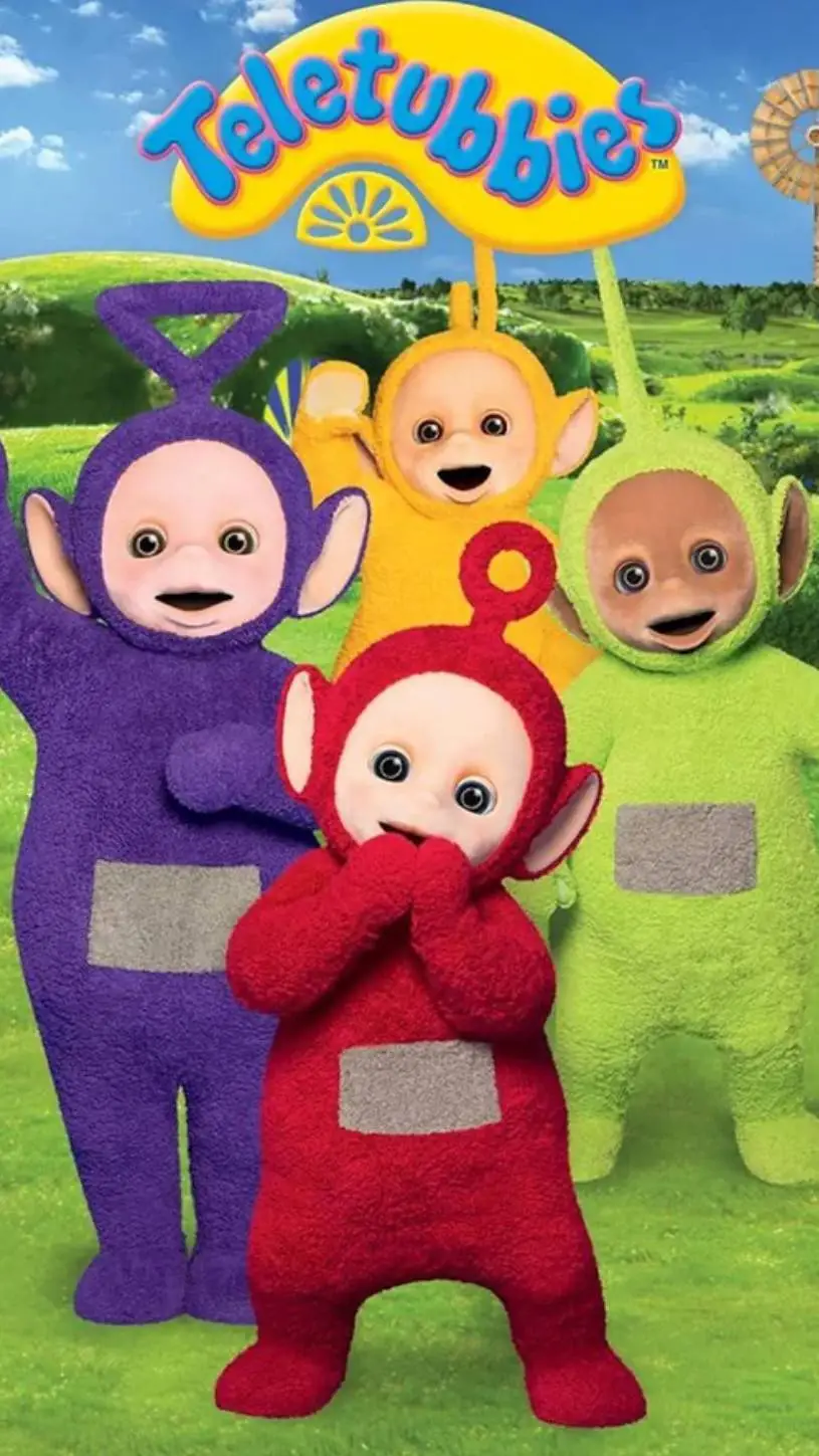 ai character: the Teletubbies! background