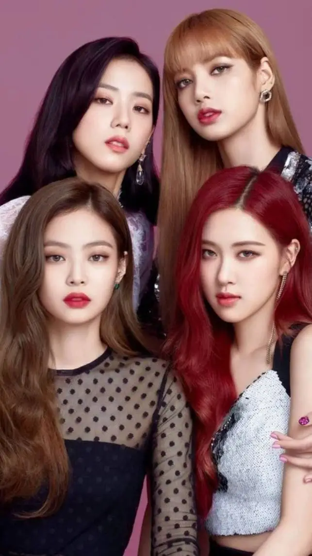 ai character: Blackpink🖤💗🖤 background