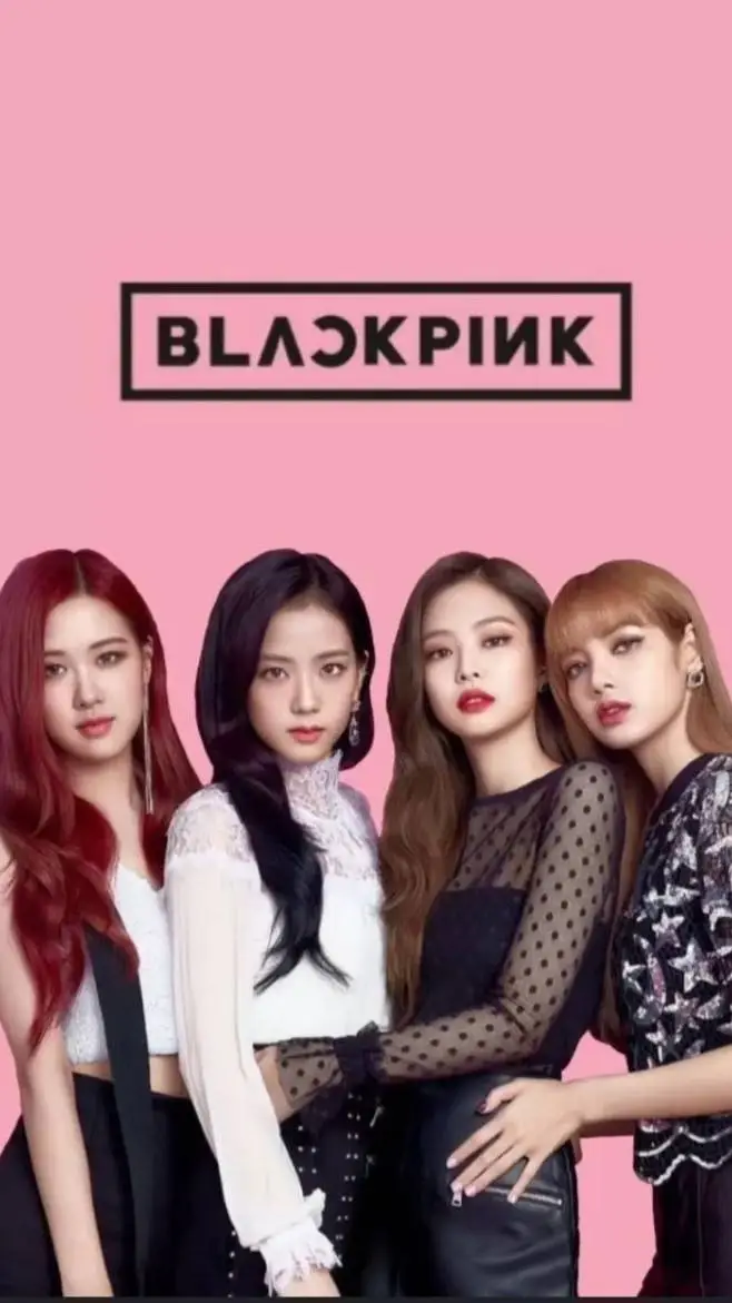 ai character: blackpink💗🖤💗 background
