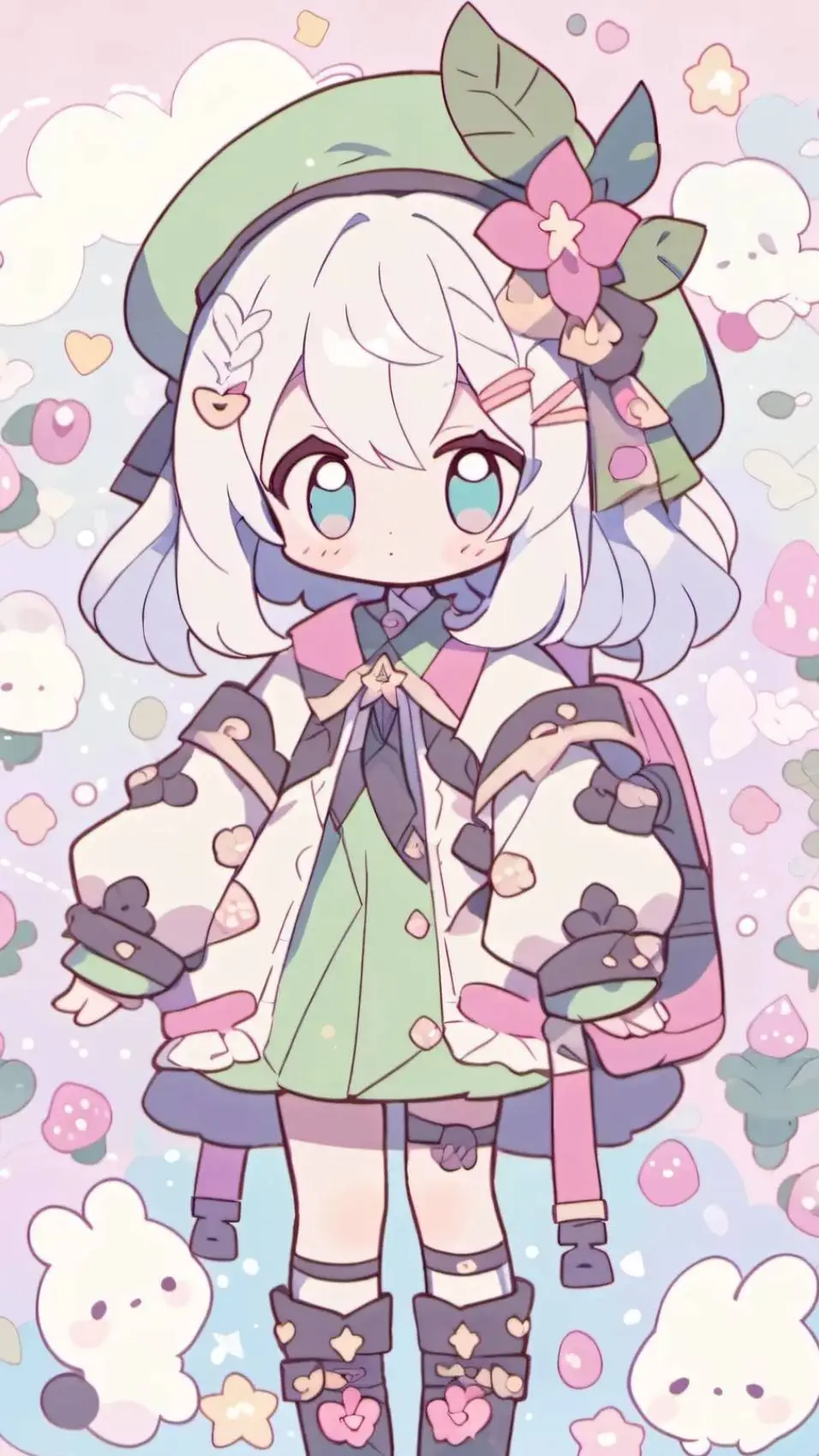 ai character: Cutie💗 background