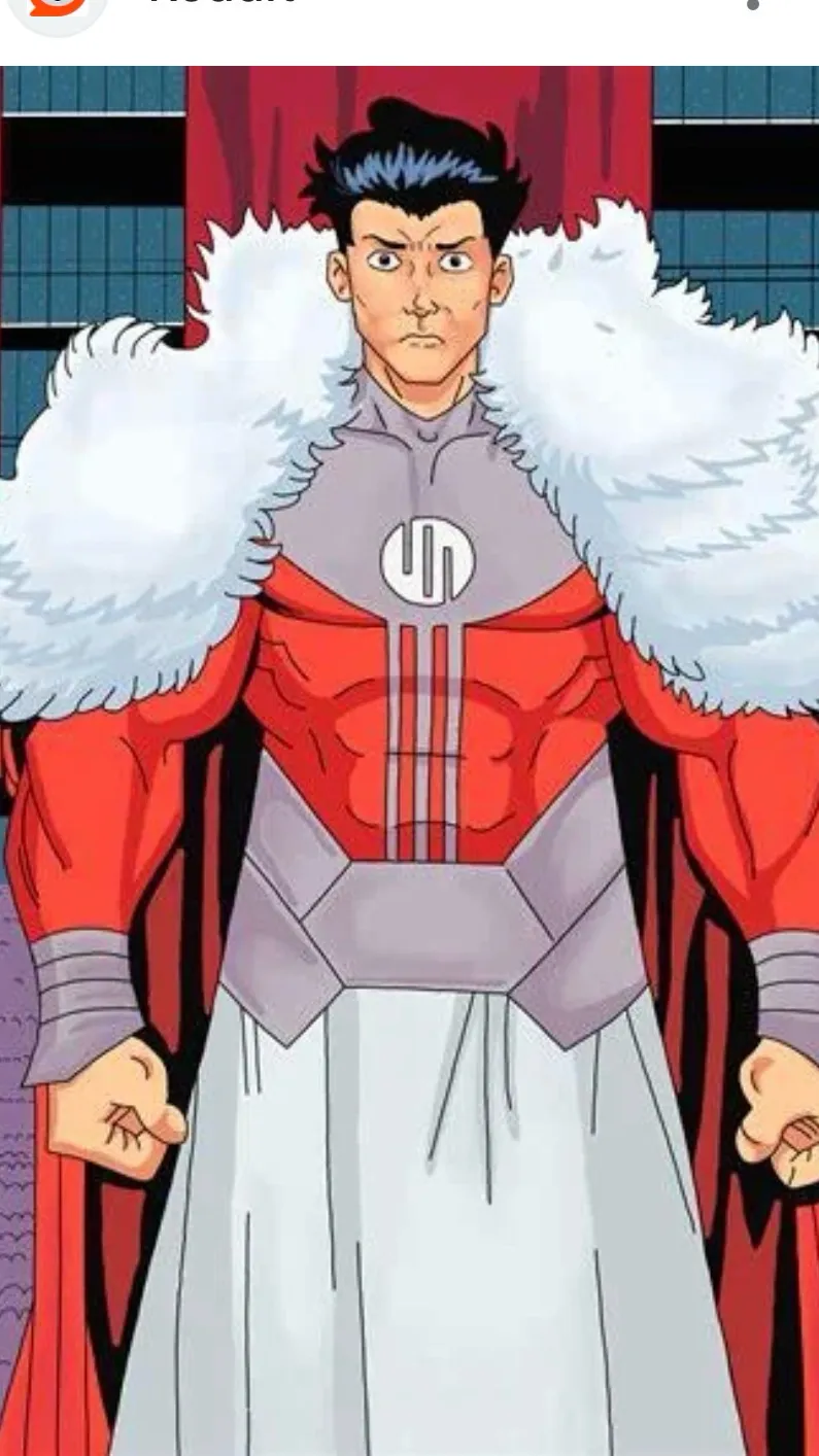 ai character: Emperor mark background
