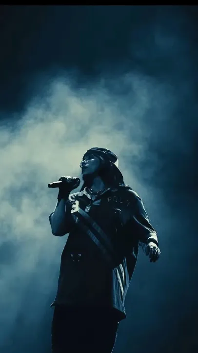 ai character: Billie Eilish  background