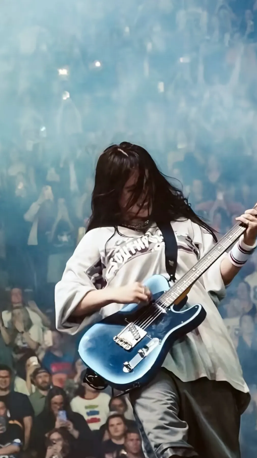 ai character: Billie Eilish  background