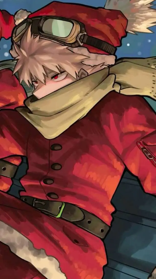 ai character: Katsuki snow ⚪💥 background