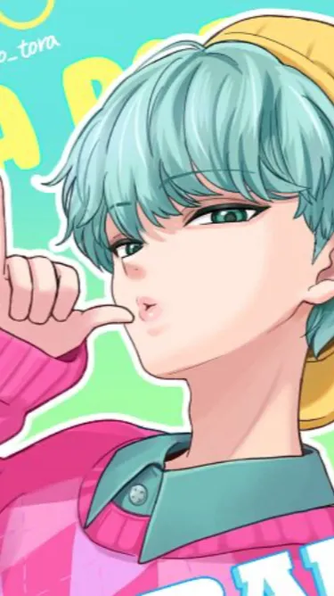 ai character: Baby saja background