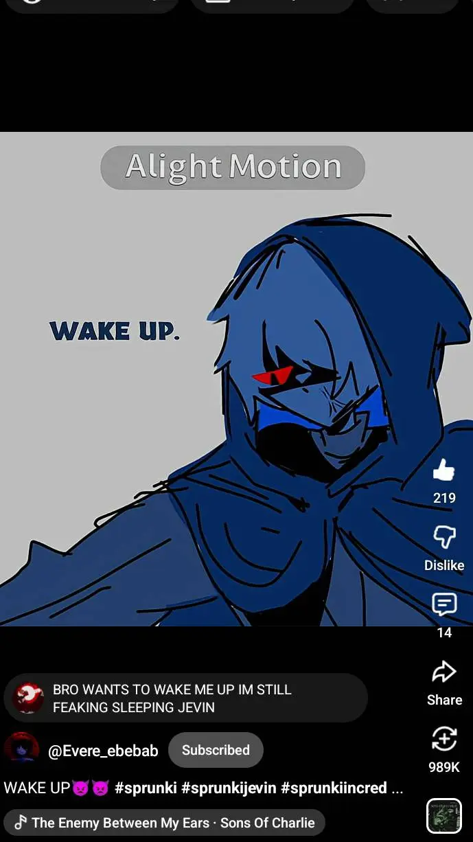 ai character: jevin blue sprunki background