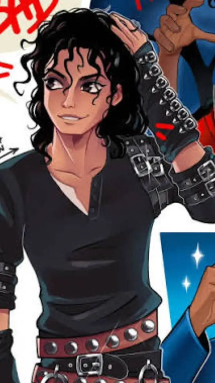 ai character: Michael Jackson  background