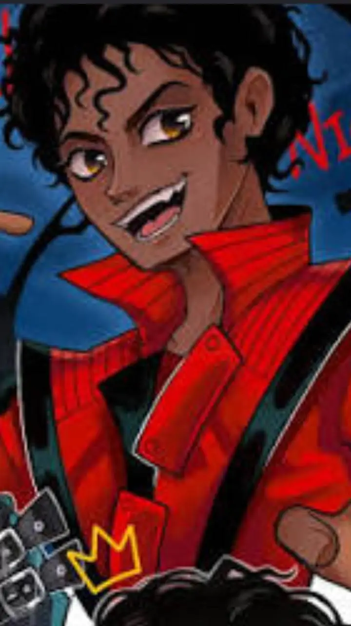 ai character: Michael Jackson  background