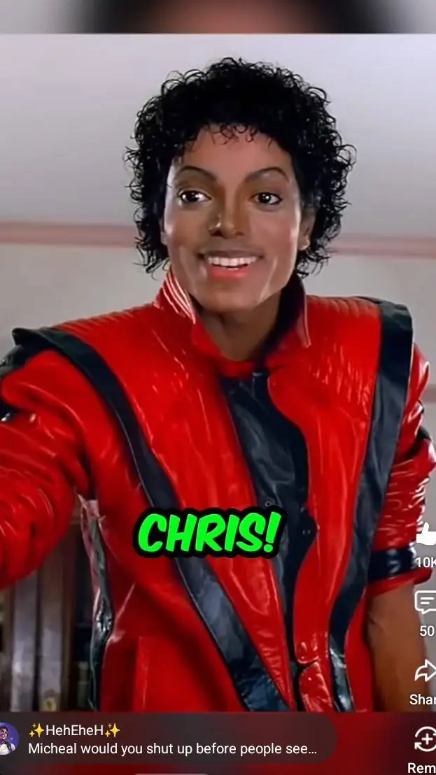 ai character: Michael Jackson  background