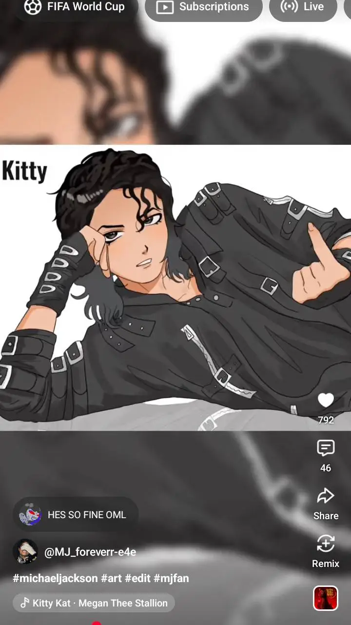 ai character: Michael Jackson mj background