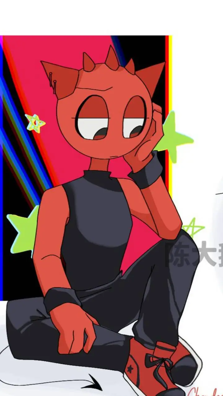ai character: raddy  background
