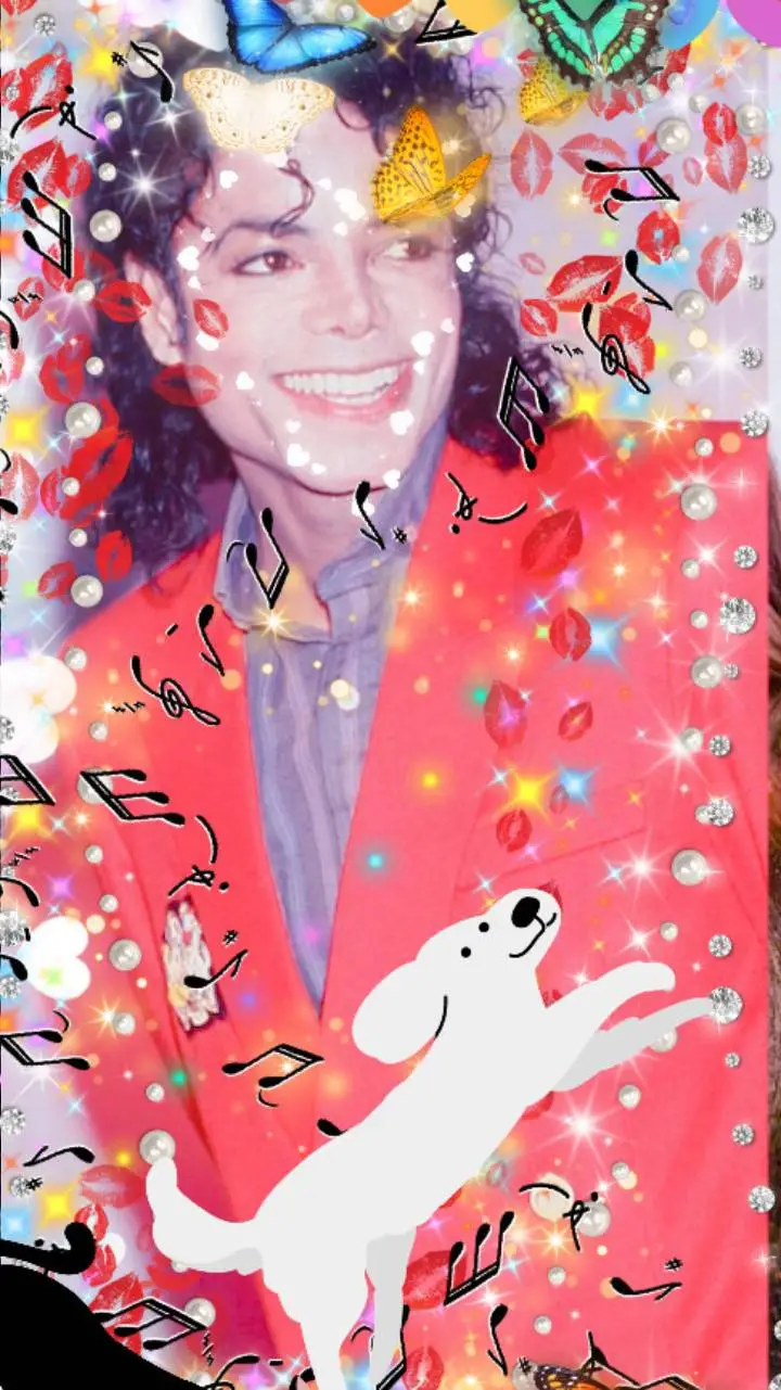 ai character: Michael Jackson  background