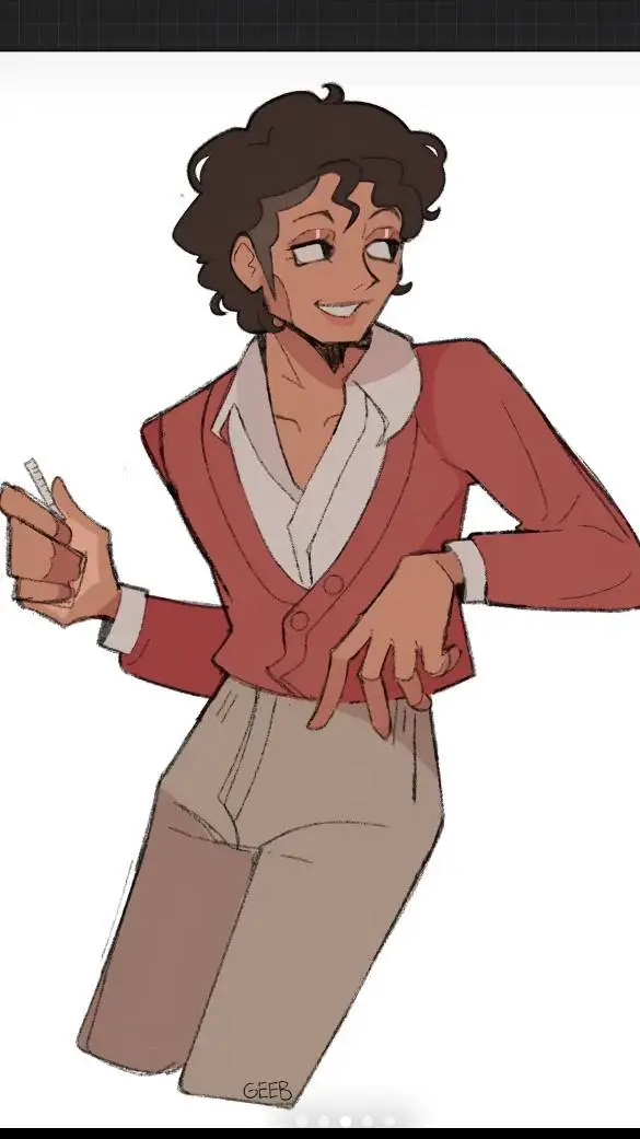 ai character: Michael Jackson  background