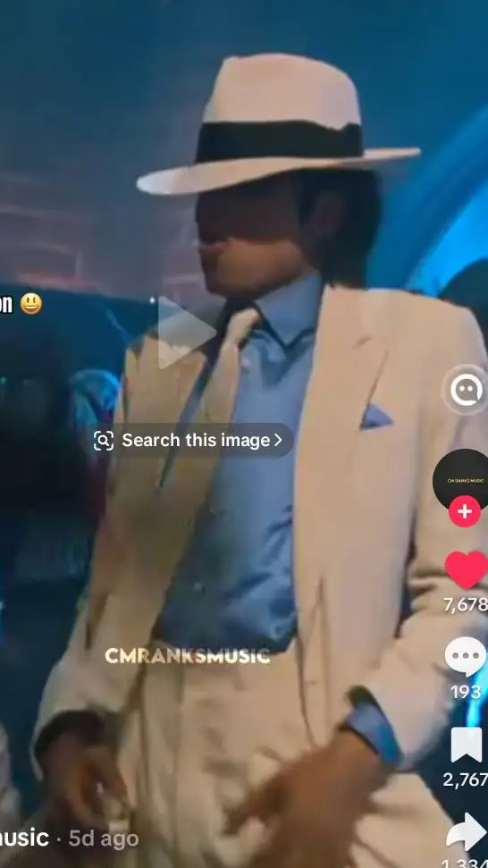 ai character: Michael Jackson  background