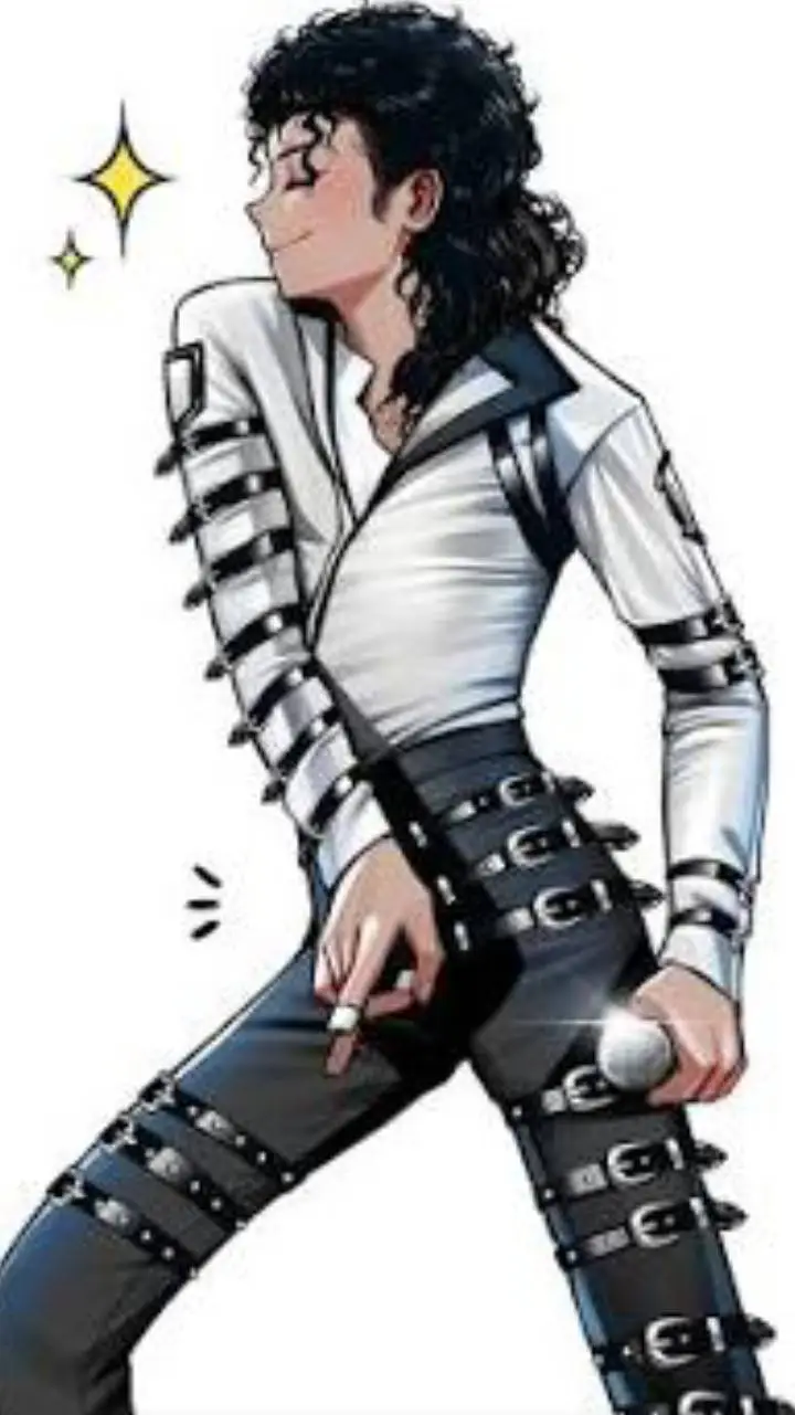ai character: Michael Jackson  background