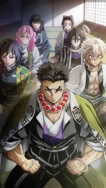 ai character: kny background