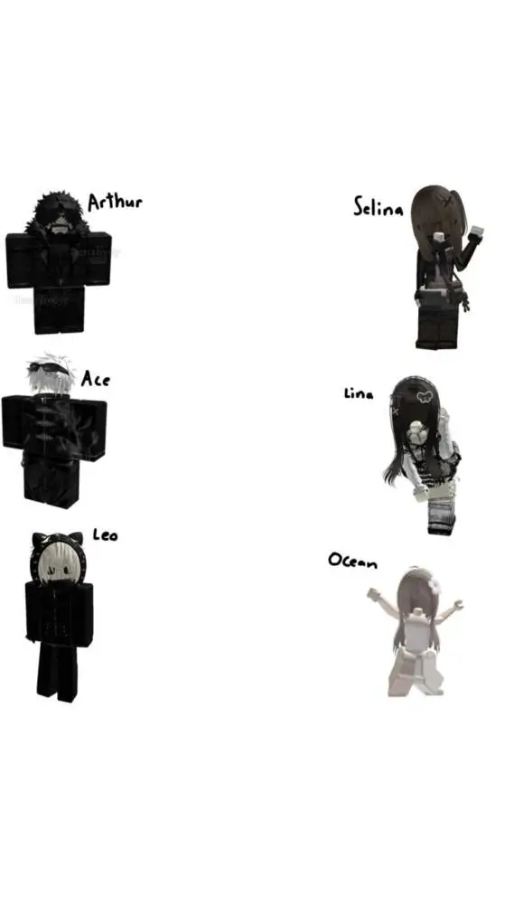 ai character: Roblox Gc background